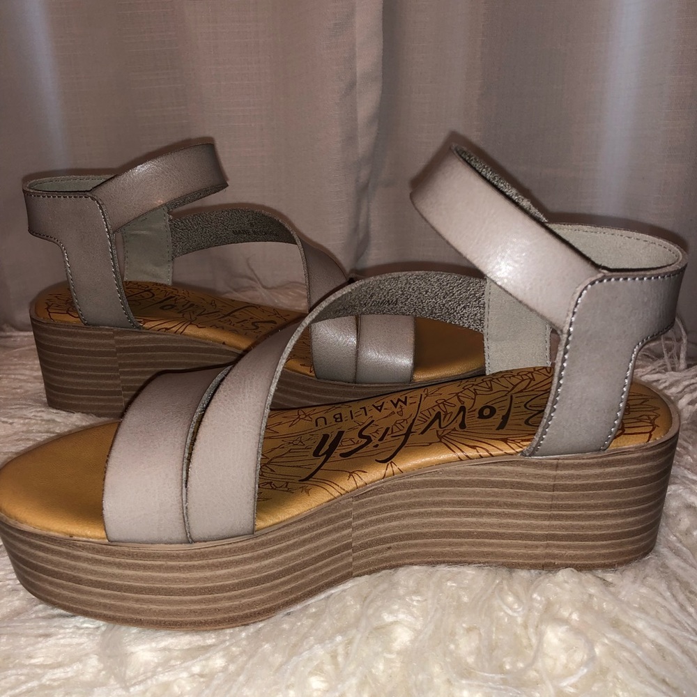 Blowfish platform sandals - WORN 3 TIMES